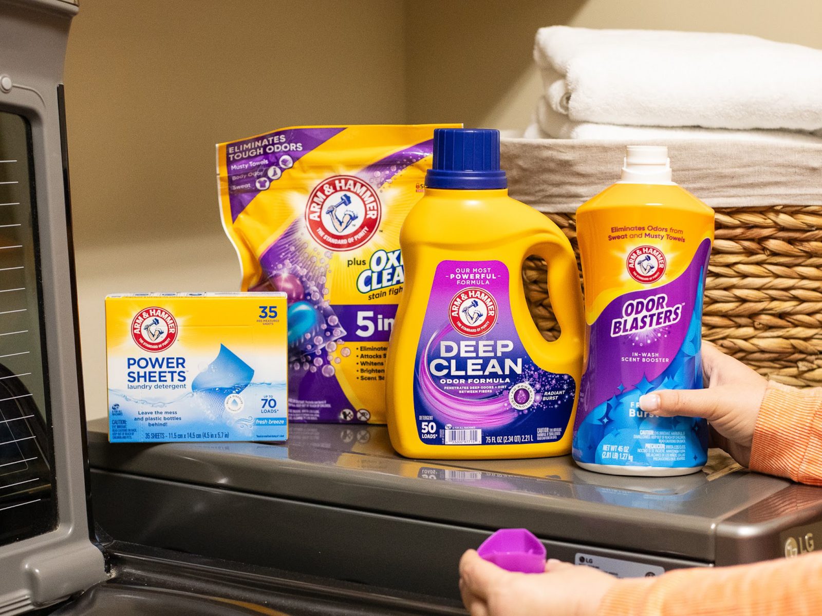 Spring into Freshness – Revitalize Your Laundry Routine With Savings On ARM & HAMMER™ At Kroger