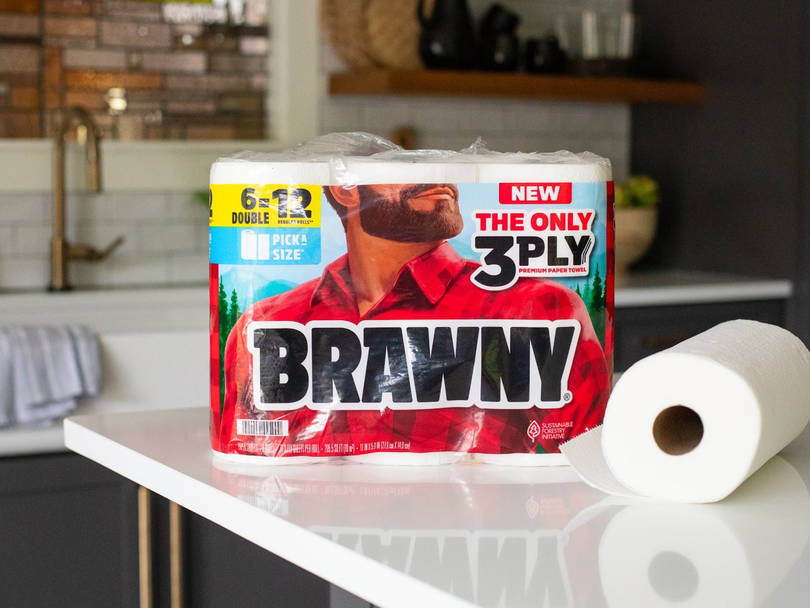 Brawny Paper Towels As Low As $8.99 At Kroger (Regular Price $12.99)