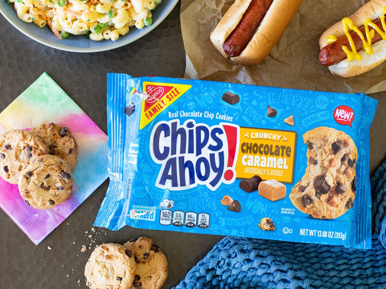 Get Family Size Bags Of Chips Ahoy Crunchy Chocolate Caramel Cookies As Low As $2.49 At Kroger