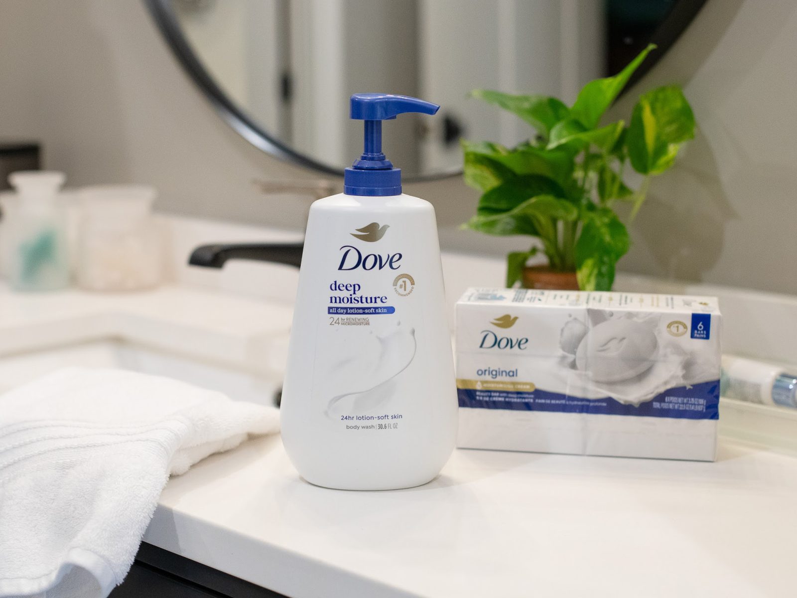 Big Bottles Of Dove Or Dove Men+Care Body Wash Just $8.99 At Kroger (Regular Price $11.99)
