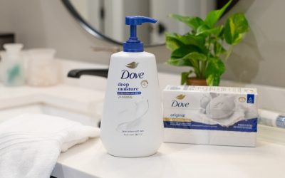 Big Bottles Of Dove Or Dove Men+Care Body Wash Just $7.99 At Kroger (Regular Price $11.99)