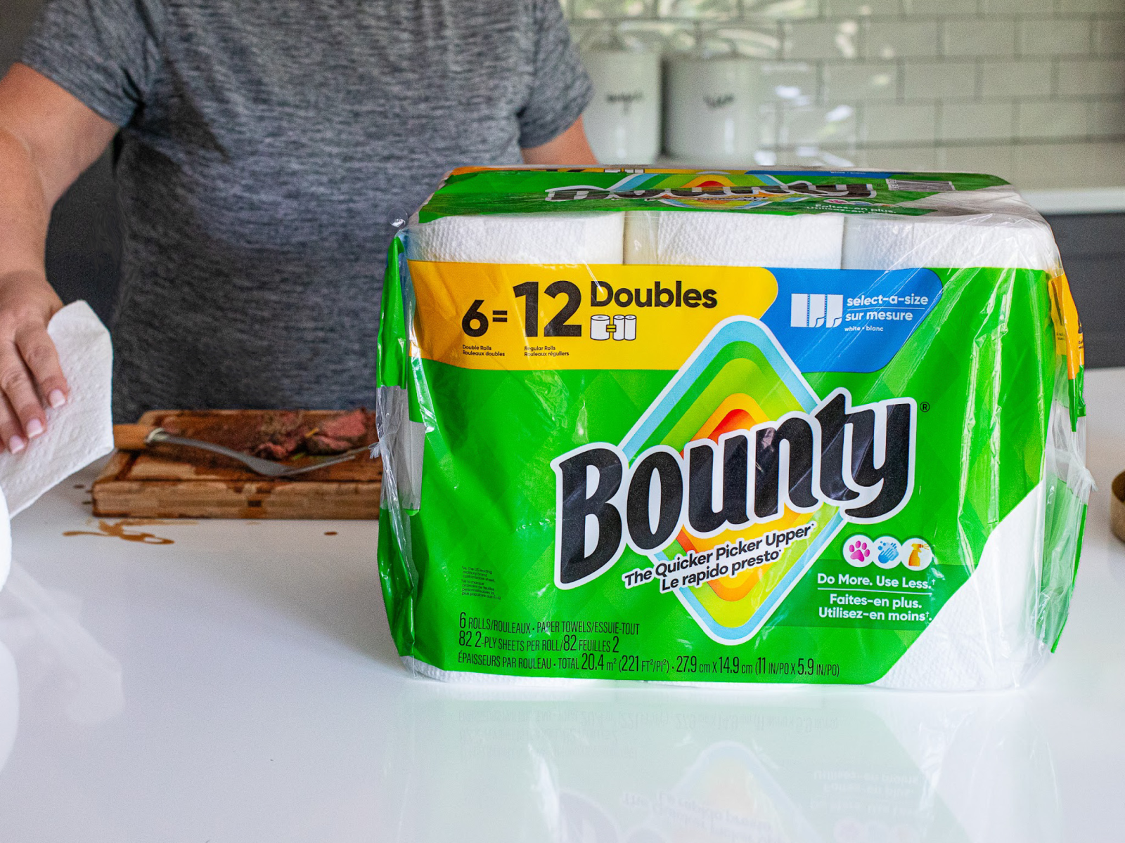 Get Bounty Paper Towels For $9.99 At Kroger