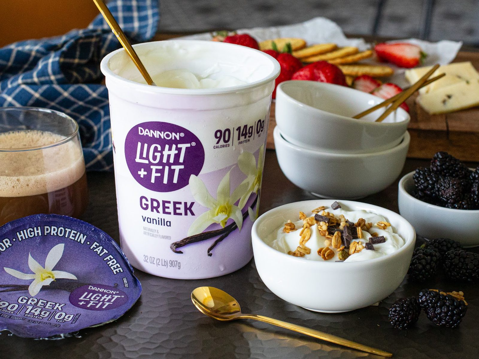 Get The Tubs Of Dannon Light+Fit Yogurt For As Low As $3.99 At Kroger