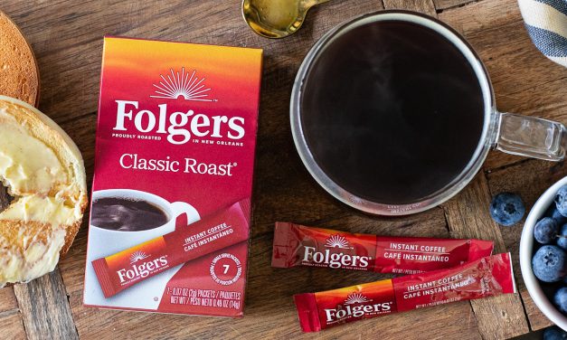 Folgers Instant Coffee Sticks As Low As 74¢ At Kroger