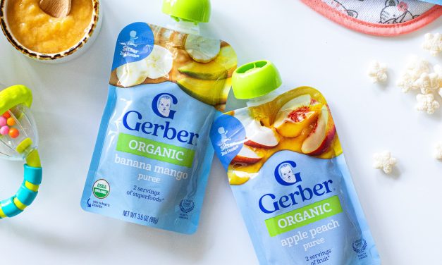 Pick Up Gerber Organic Baby Food Pouches As Low As $1 At Kroger
