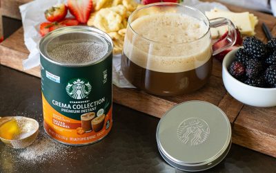 Get Starbucks Crema Collection Premium Instant Coffee As Low As $4.99 At Kroger