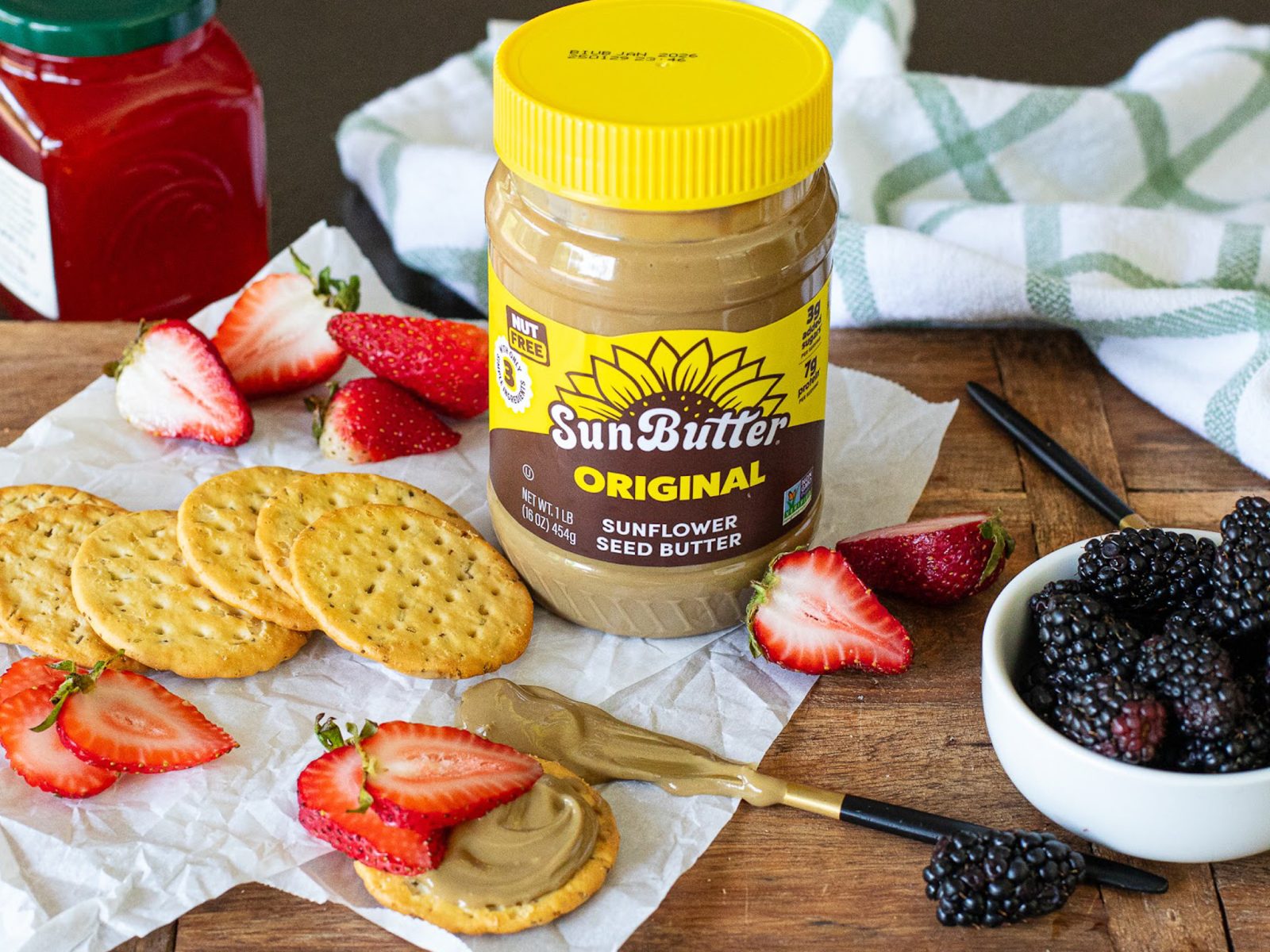 Get Jars Of SunButter Sunflower Butter As Low As $4.49 At Kroger