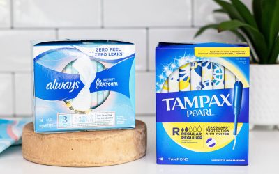 Get Always Pads Or Tampax Tampons As Low As $3.99 At Kroger