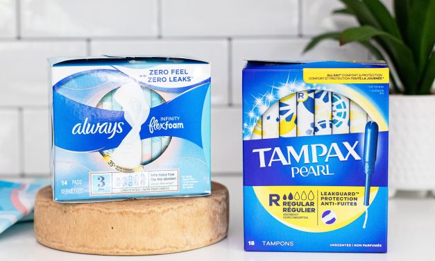 Get Always Pads Or Tampax Tampons As Low As $3.99 At Kroger