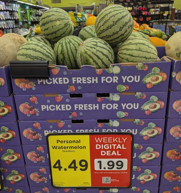 Grab Seedless Watermelon For Just $1.99 At Kroger - iHeartKroger