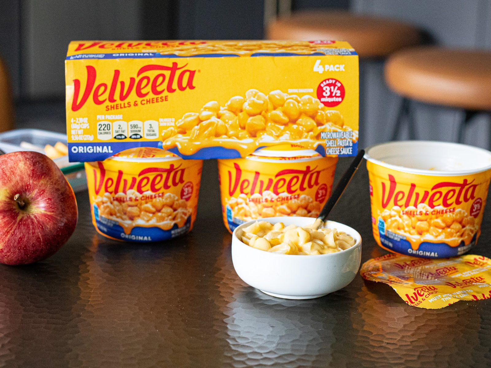 Kraft Mac & Cheese Cups or Velveeta Shells & Cheese Cups Just $3.49 At Kroger
