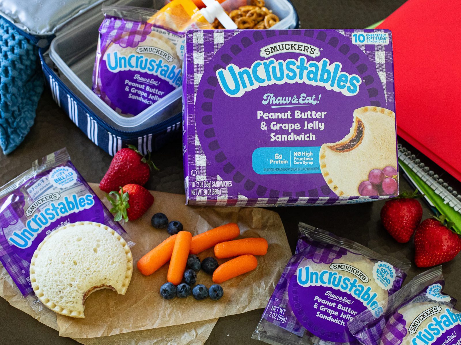 Big Boxes Of Smucker’s Uncrustables Just $5.49 At Kroger (Regular Price $11.49) – This Weekend Only