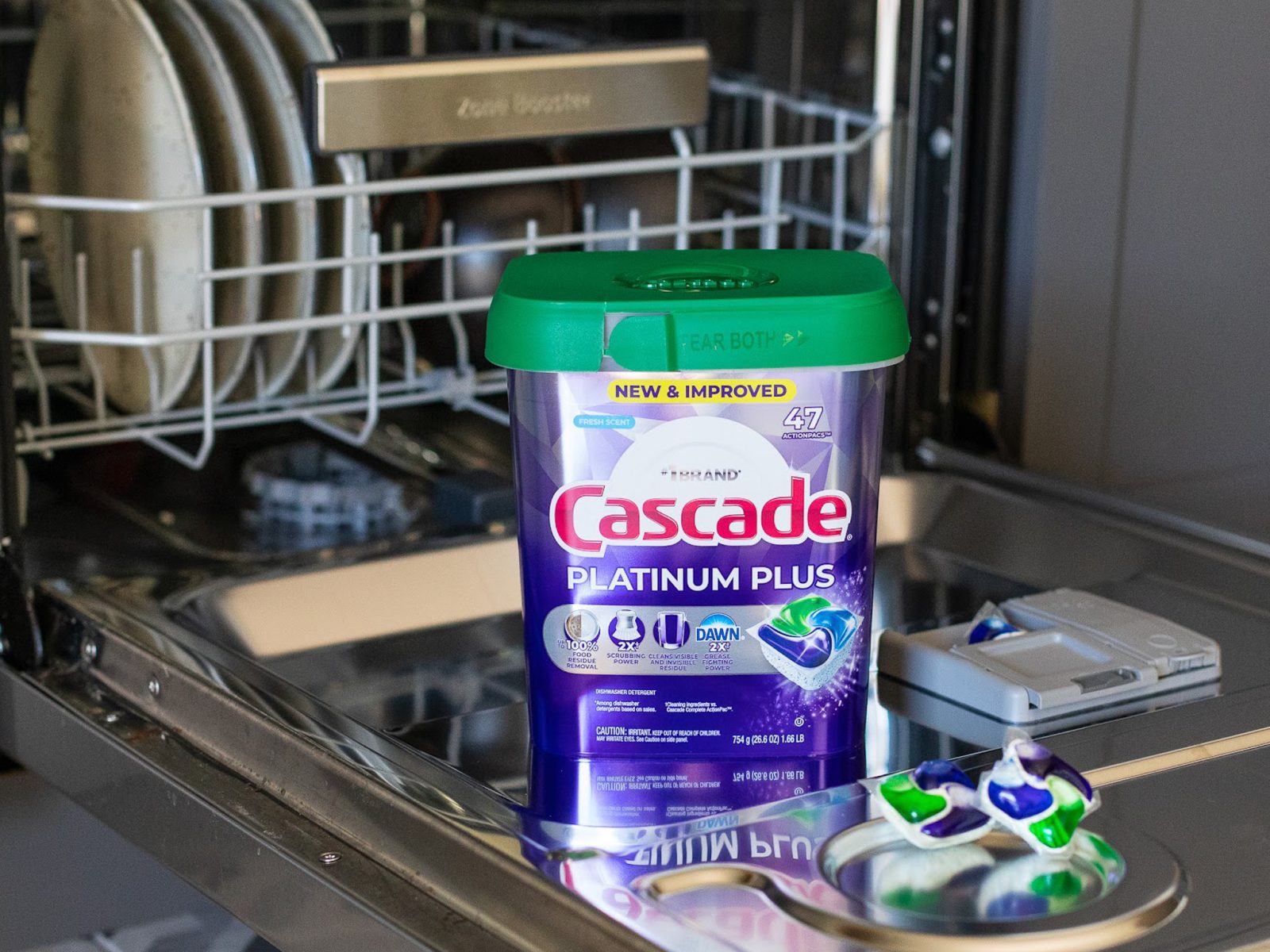 Cascade Platinum Plus Tubs Just $16.99 At Kroger