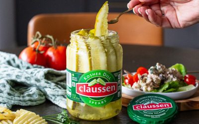 Claussen Pickles Just $2.99 At Kroger (Regular Price $5.99!)