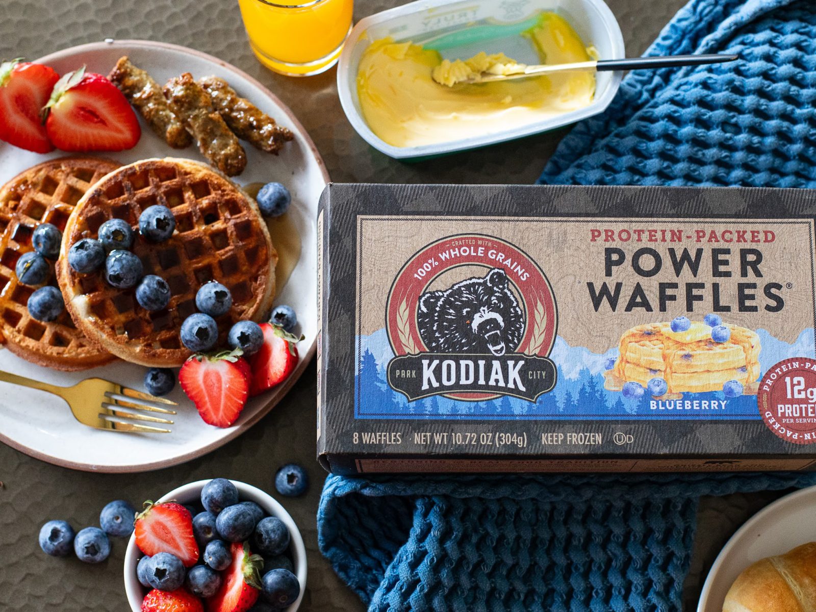 Kodiak Power Waffles Or Flapjacks Just $4.99 At Kroger