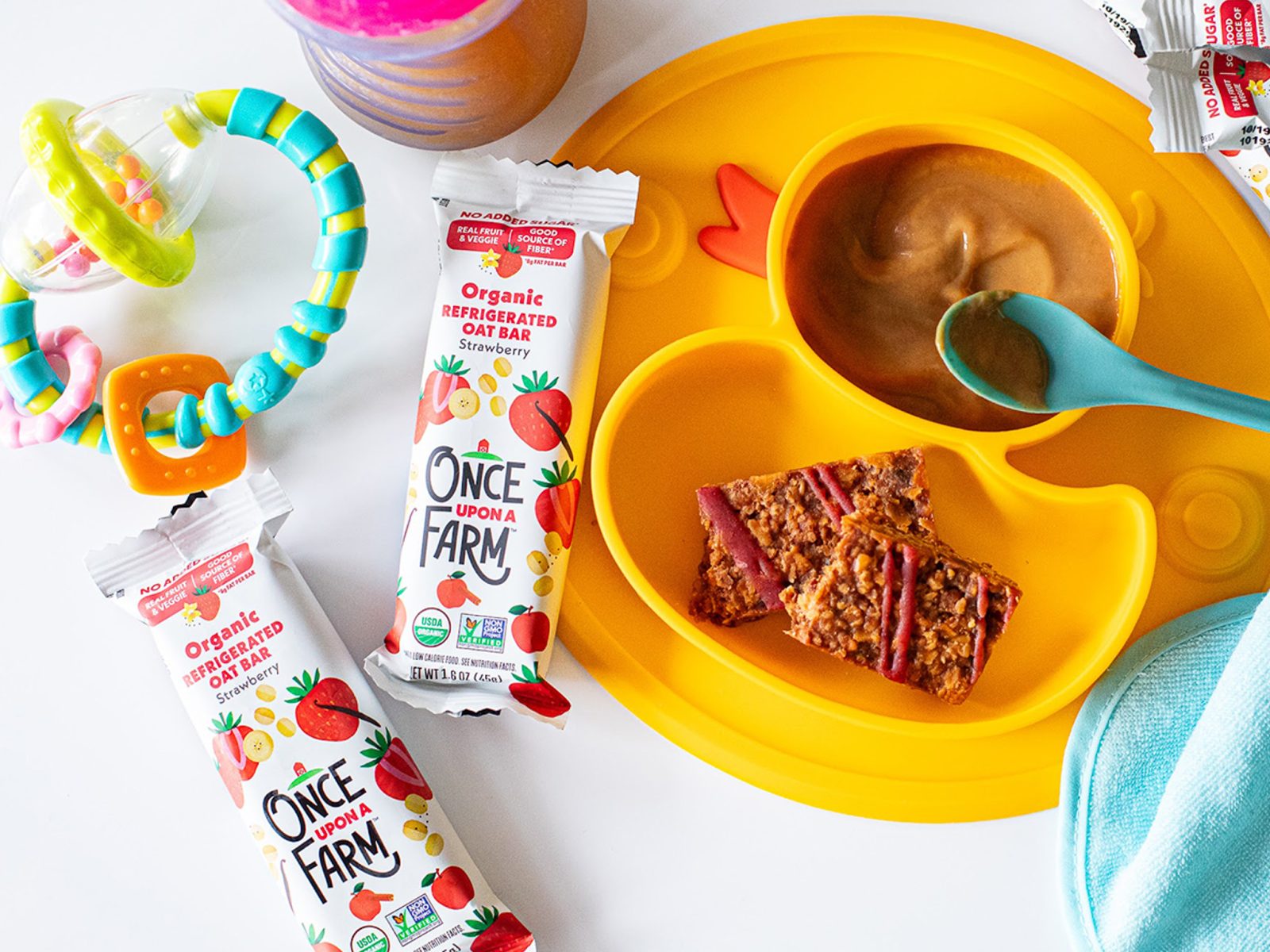 Once Upon A Farm Refrigerated Oat Bar As Low As $1.99 At Kroger