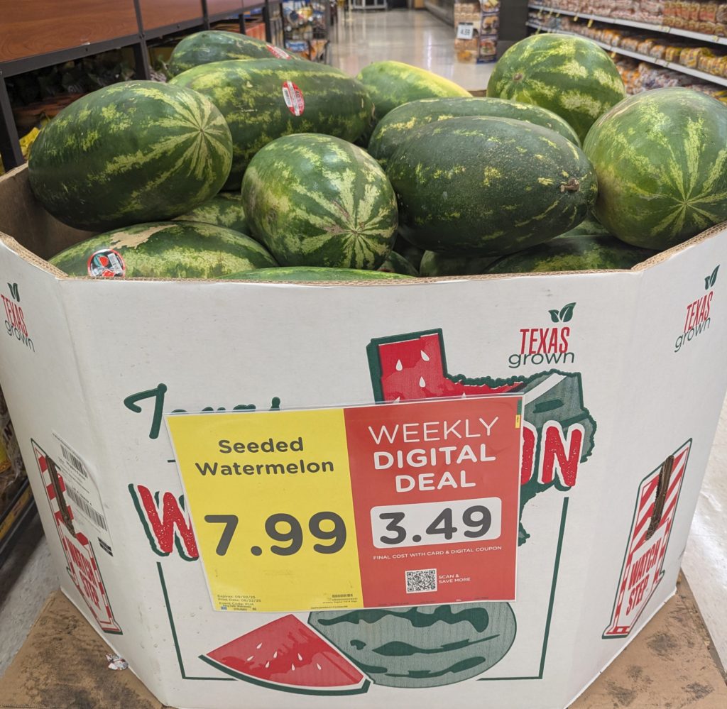 Grab Seedless Watermelon For Just $3.49 At Kroger - iHeartKroger