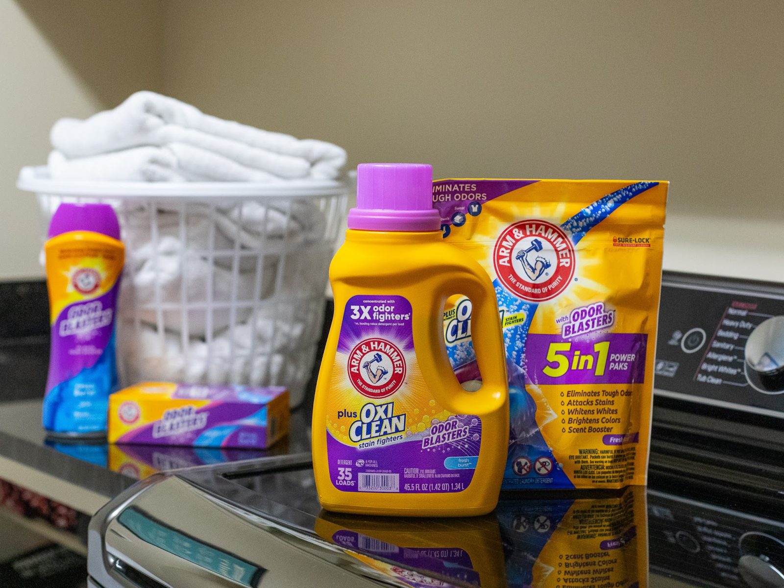 Upgrade Your Wash & Save Big – ARM & HAMMER™ Delivers Odor-Eliminating Strength And Lasting Freshness