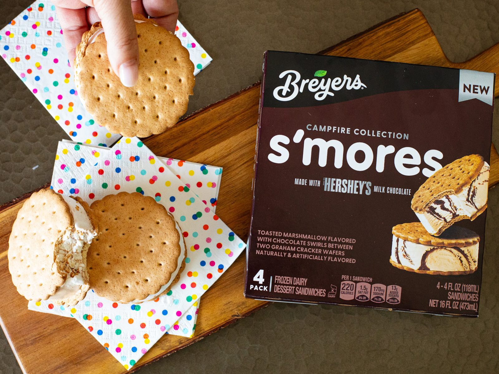 Breyers S’mores Sandwiches As Low As $2.49 At Kroger