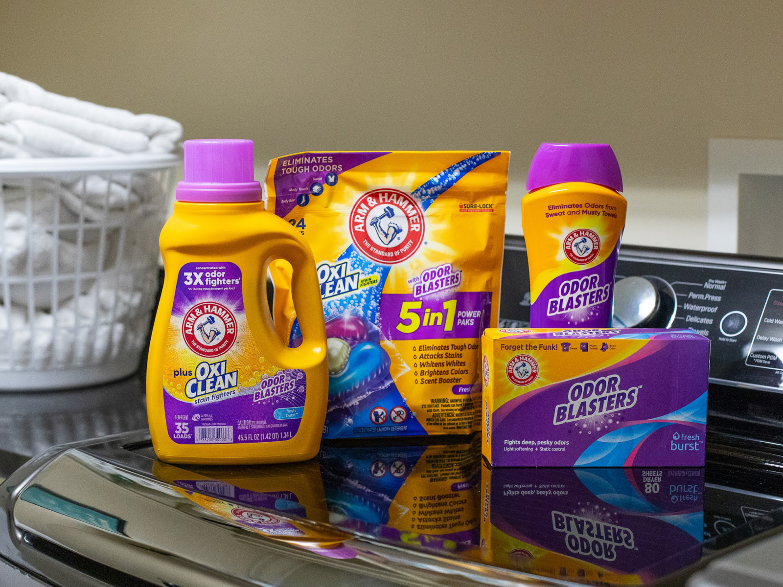 Make Laundry Day A Breeze With ARM & HAMMER™ – Buy One, Get One FREE!