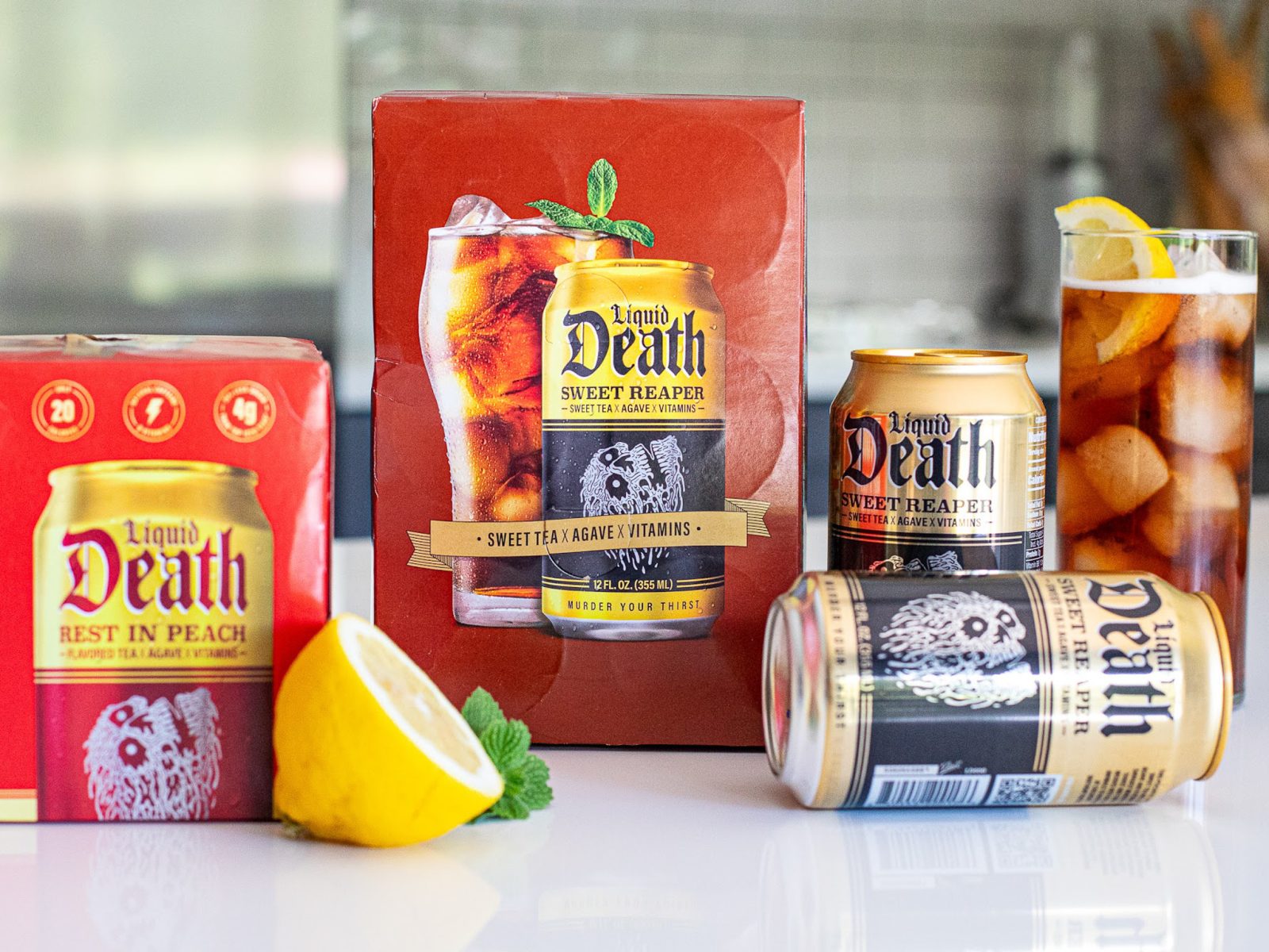 Liquid Death Iced Tea 6-Packs As Low As $6.44 At Kroger (Regular Price $8.99)