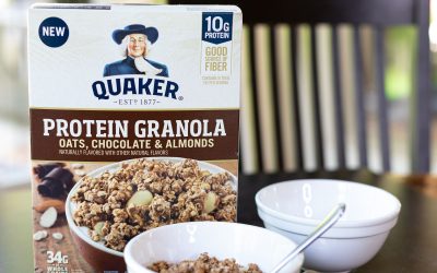 Quaker Protein Or Simply Granola Just $3.99 Per Box At Kroger (Regular Price $6.29)