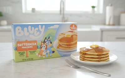 Get The Boxes Of Bluey Frozen Pancakes For Just $1.99 At Kroger