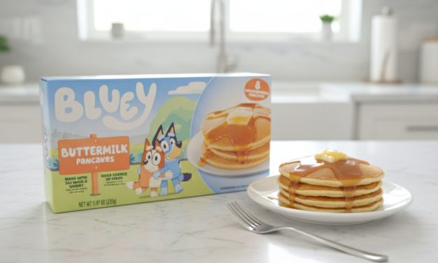 Get The Boxes Of Bluey Frozen Pancakes For Just $1.99 At Kroger