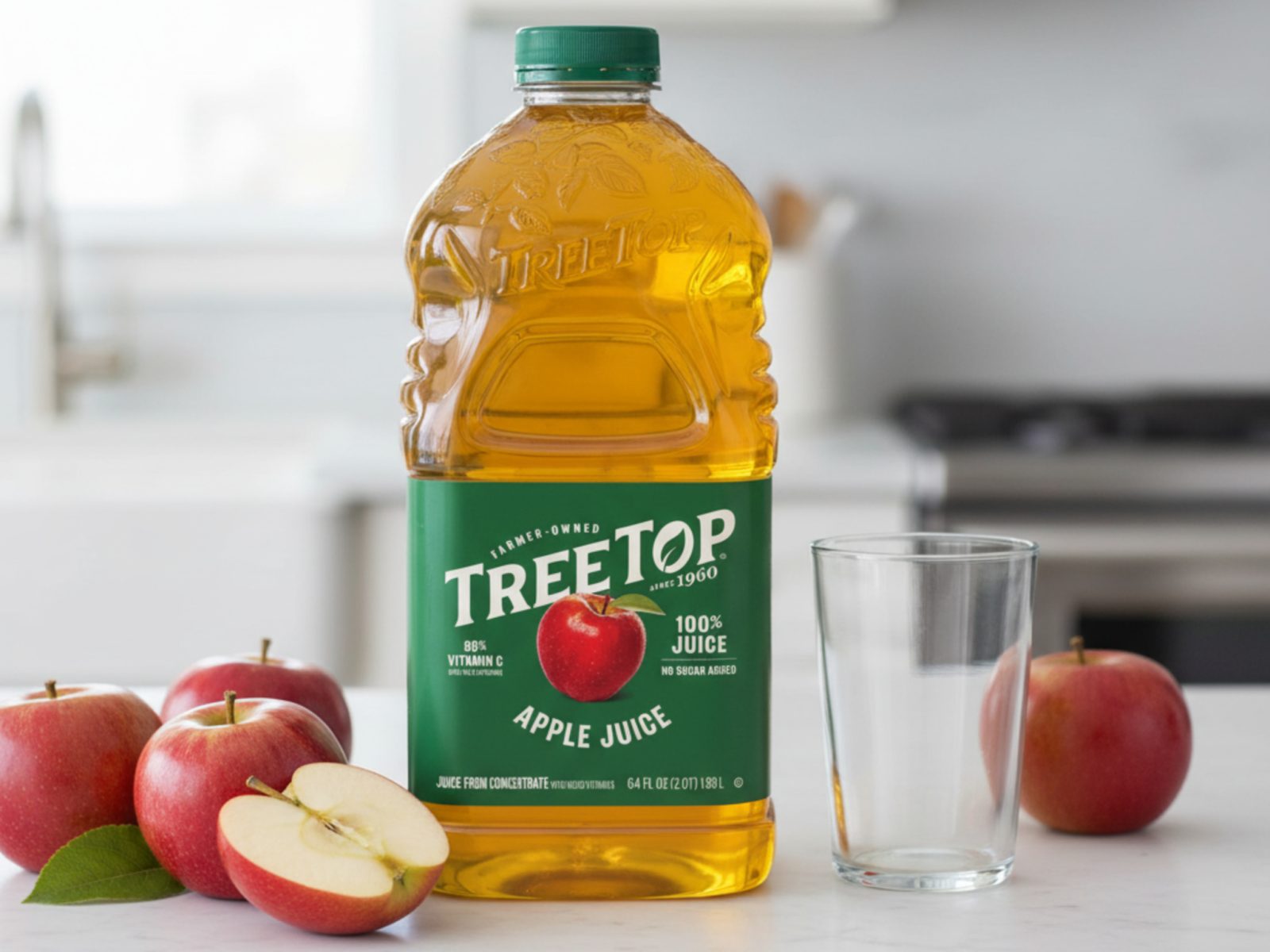 Get Tree Top 100% Apple Juice As Low As $2.99 At Kroger
