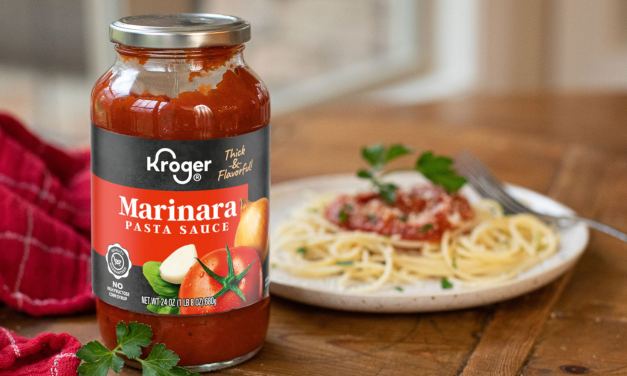 Get Kroger Pasta Sauce For Just 99¢