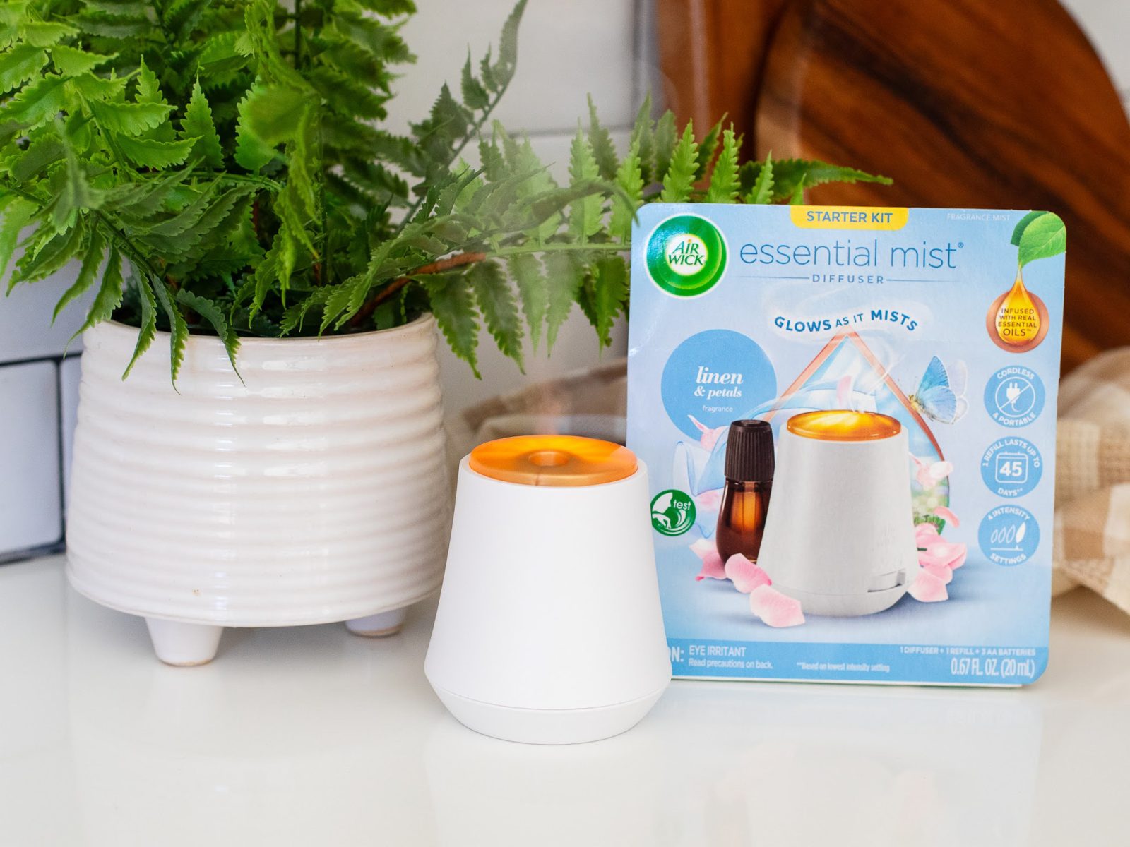 Big Discount On Air Wick Essential Mist Starter Kit At Kroger Just $6.99 (Regular Price $13.49) – Plus Cheap Refills