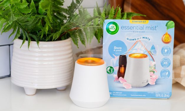 Big Discount On Air Wick Essential Mist Starter Kit At Kroger Just $6.99 (Regular Price $13.49) – Plus Cheap Refills