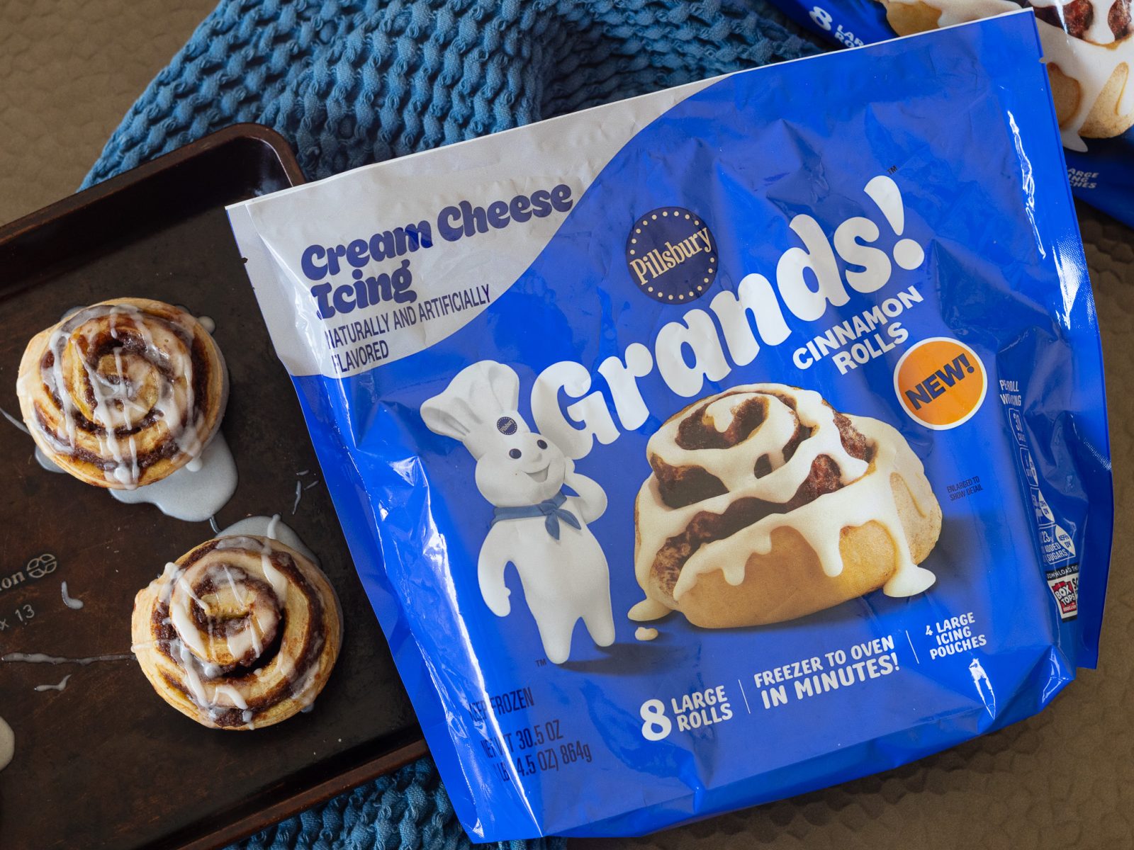 Pick Up Bags Of Pillsbury Frozen Cinnamon Rolls As Low As $4 At Kroger