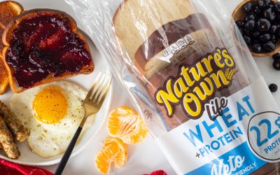 Nature’s Own Protein Loaf Bread As Low As $3.49 At Kroger