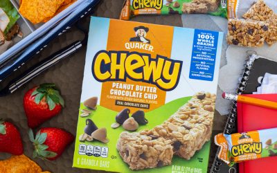 Quaker Chewy Bars Just $1.99 Per Box At Kroger