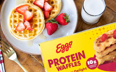 Get Boxes Of Kellogg’s Eggo Protein Or Belgian-Style Street Waffles For $4.19 At Kroger