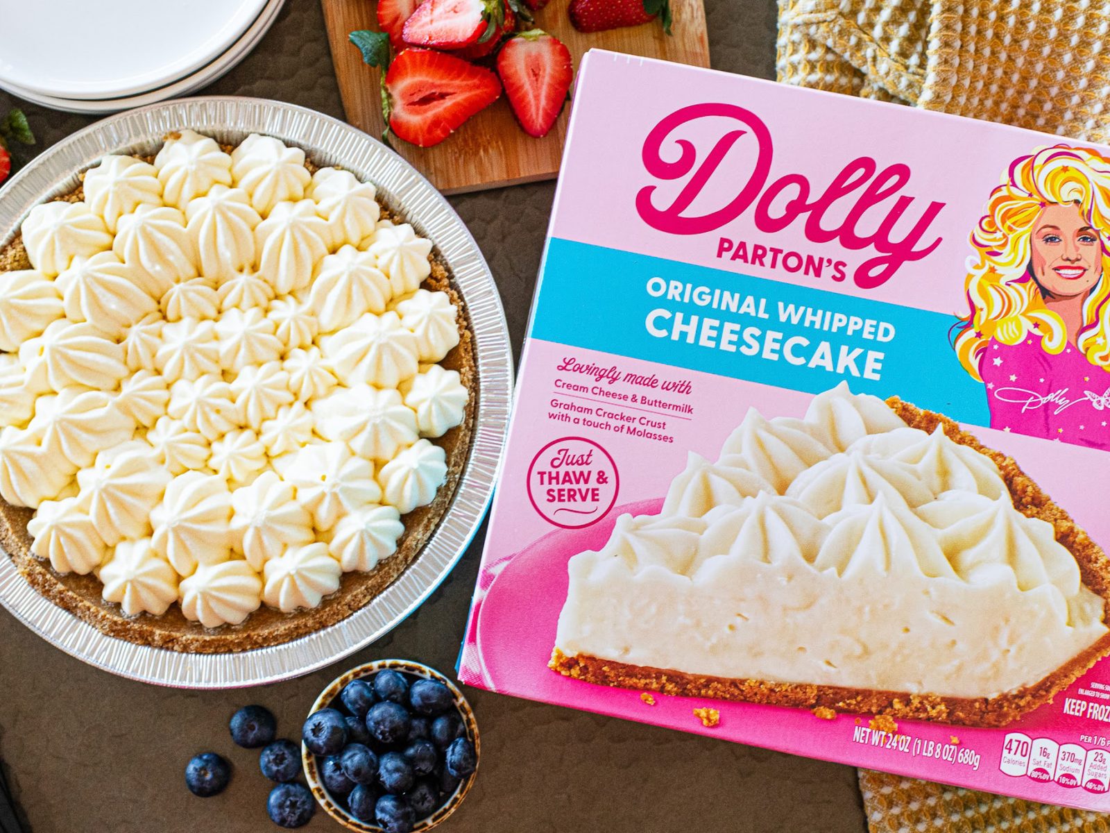 Get Dolly Parton’s Cheesecake or Pie For Just $4.99 At Kroger