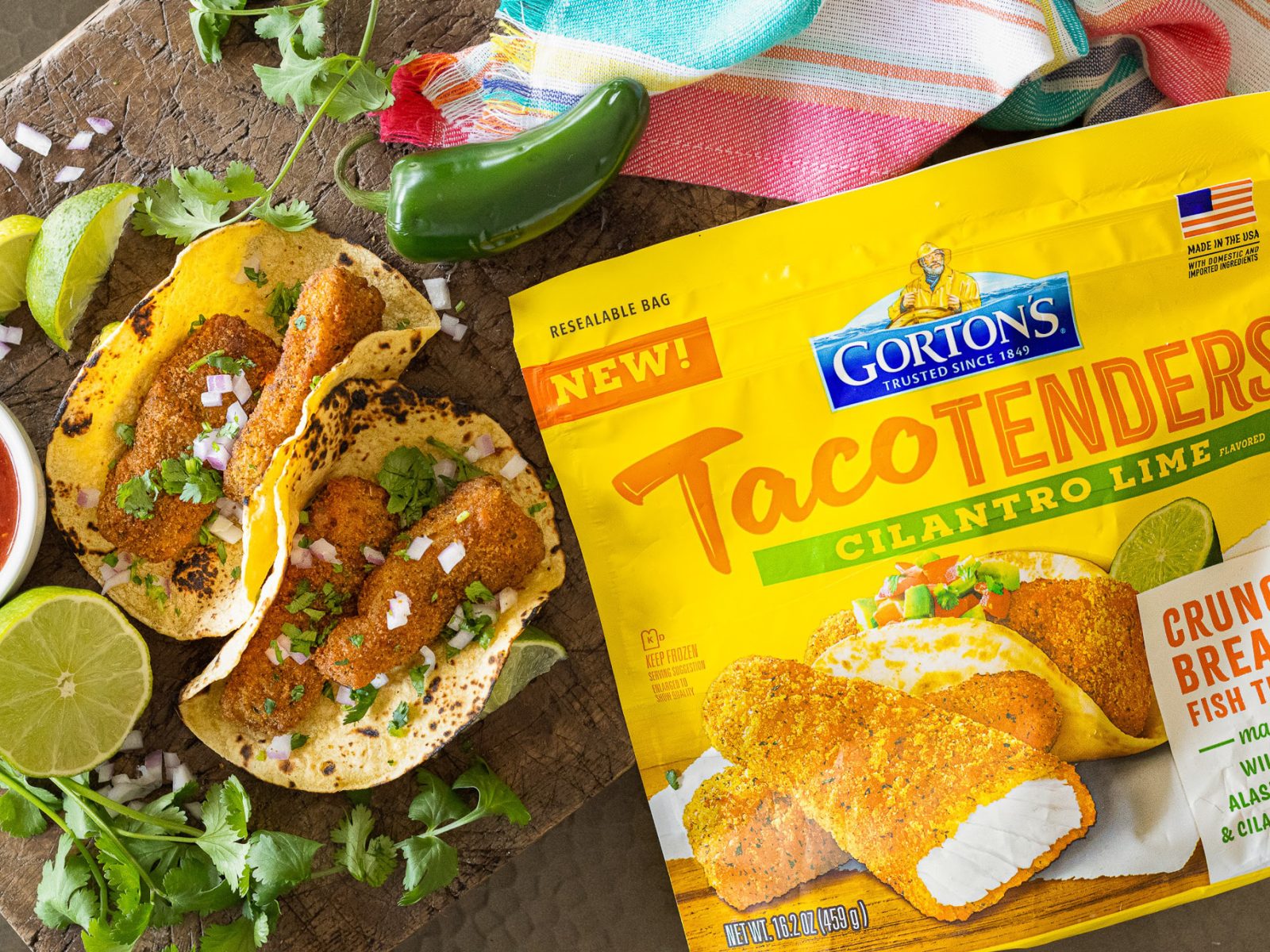 Gorton’s Taco Tenders As Low As $4.49 At Kroger (Regular Price $9.99)