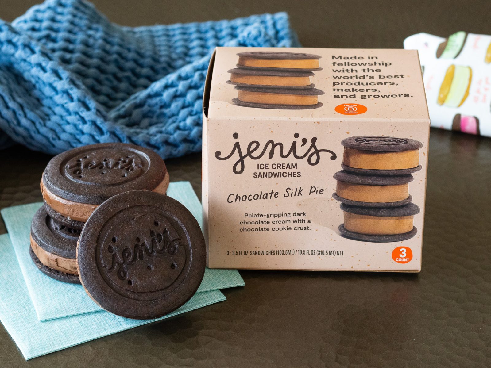 Get Jeni’s Ice Cream Sandwiches For As Low As $4.49 At Kroger – Save $3.50