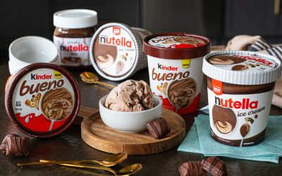 Grab Nutella Or Kinder Bueno Ice Cream For Just $3.49 Per Container At Kroger