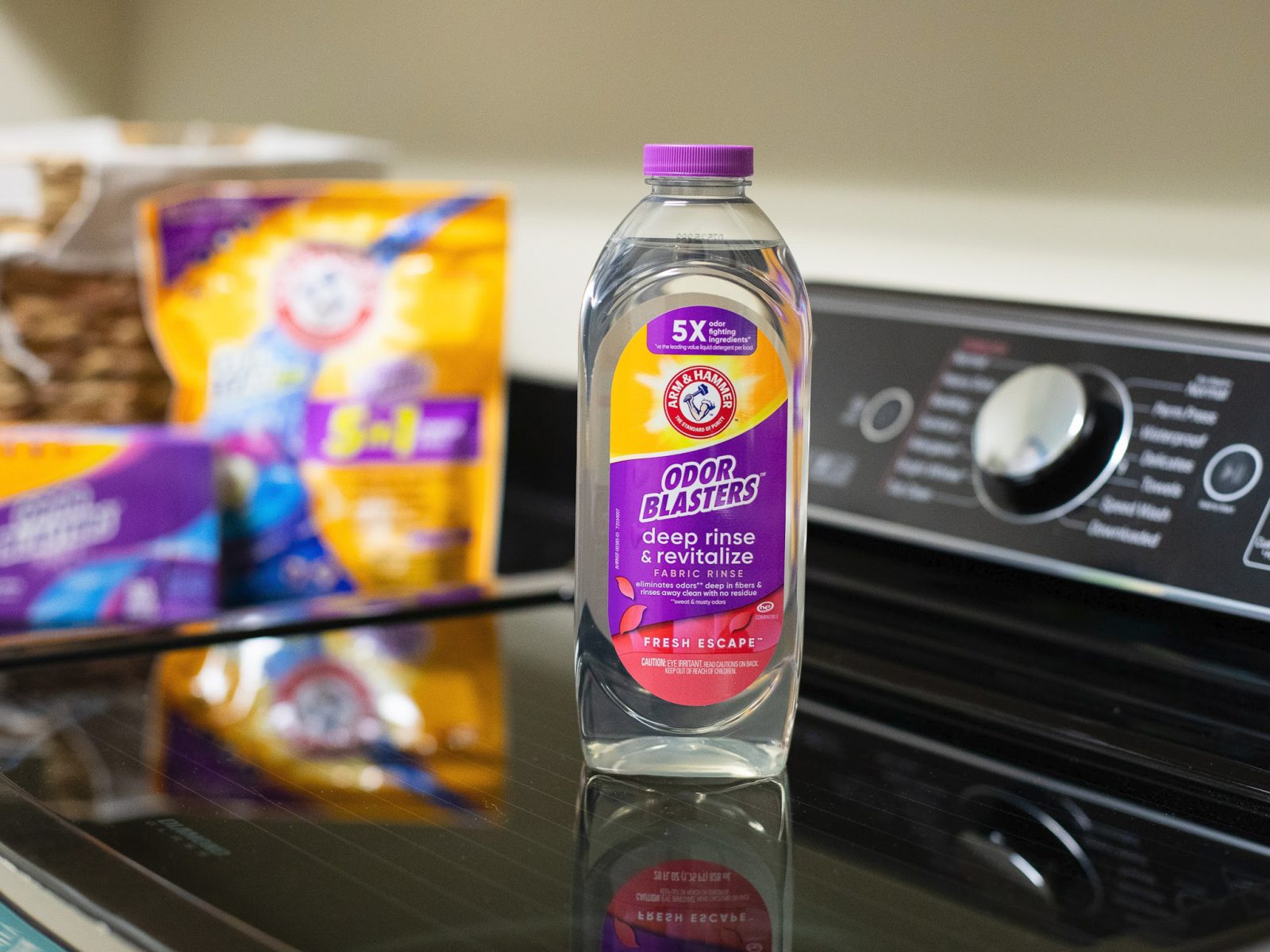 Get The Big Bottles Of Arm & Hammer Fabric Rinse As Low As $4.49 At Kroger (Regular Price $10.99)