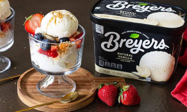 Breyers Ice Cream Only $2.99 At Kroger (Regular Price $5.99)