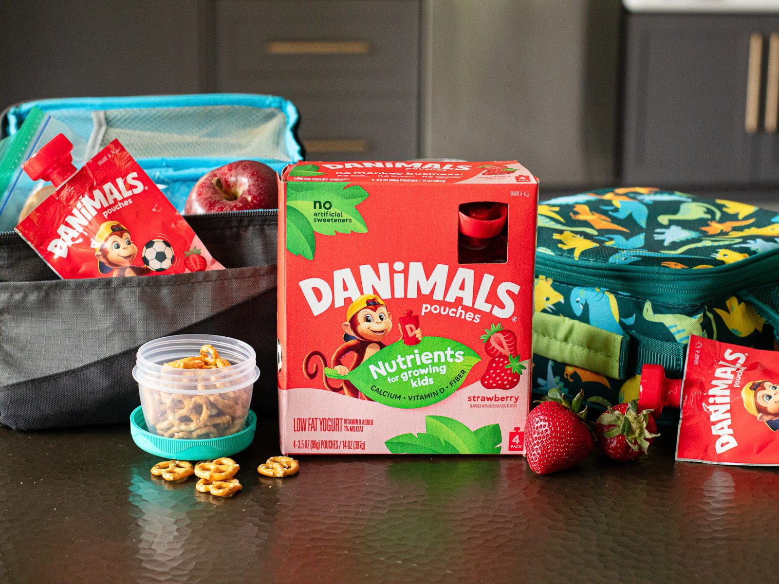 Dannon Danimals Pouches 4-Pack Just $3.99 At Kroger
