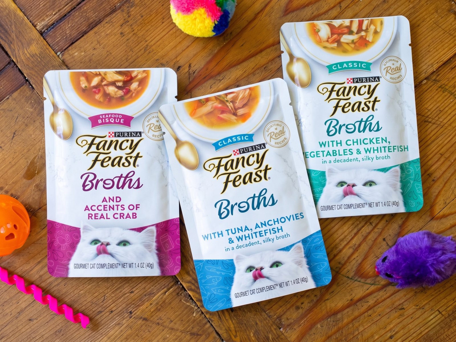 Fancy Feast Broths Wet Cat Food Just 50¢ Per Pouch At Kroger