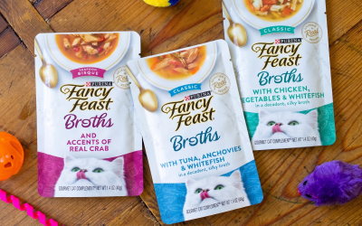 Fancy Feast Broths Wet Cat Food Just 50¢ Per Pouch At Kroger