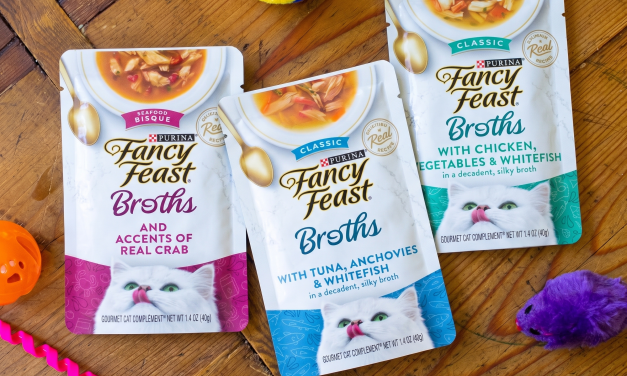 Fancy Feast Broths Wet Cat Food Just 50¢ Per Pouch At Kroger
