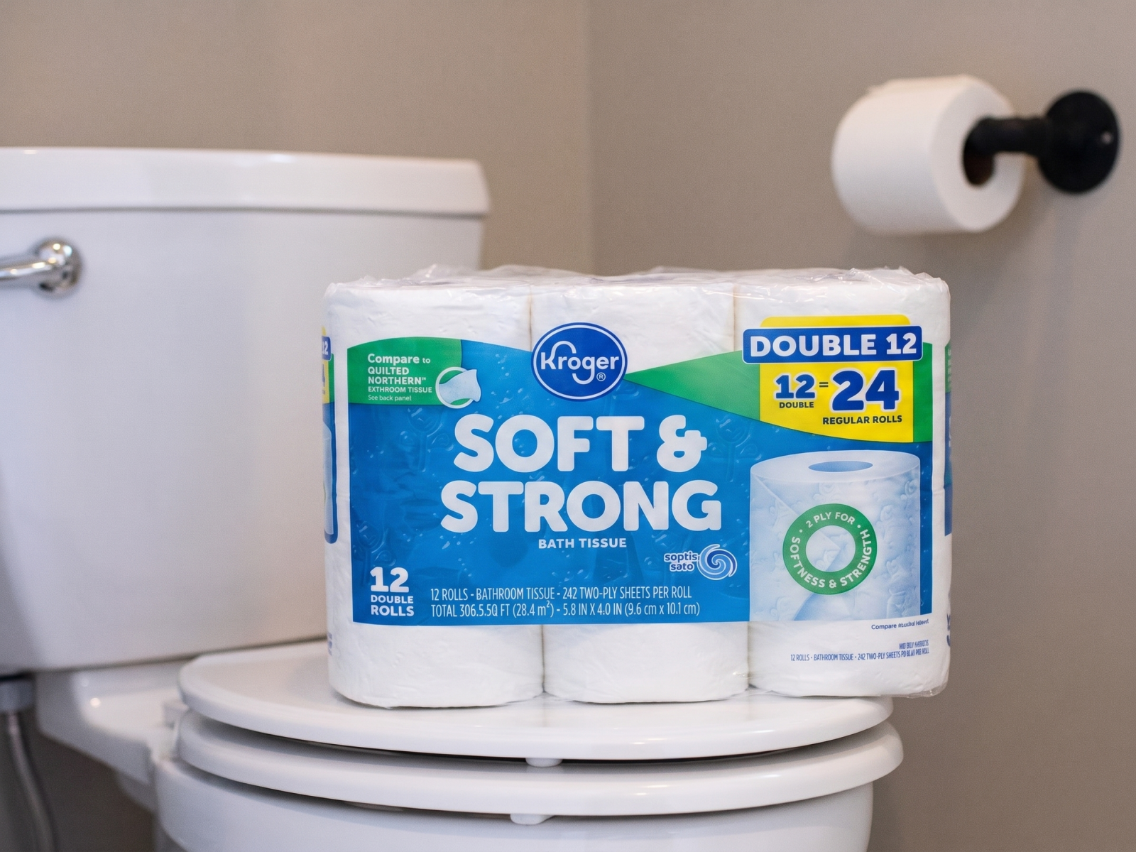 Kroger Soft And Strong Bath Tissue Is Just $3.99