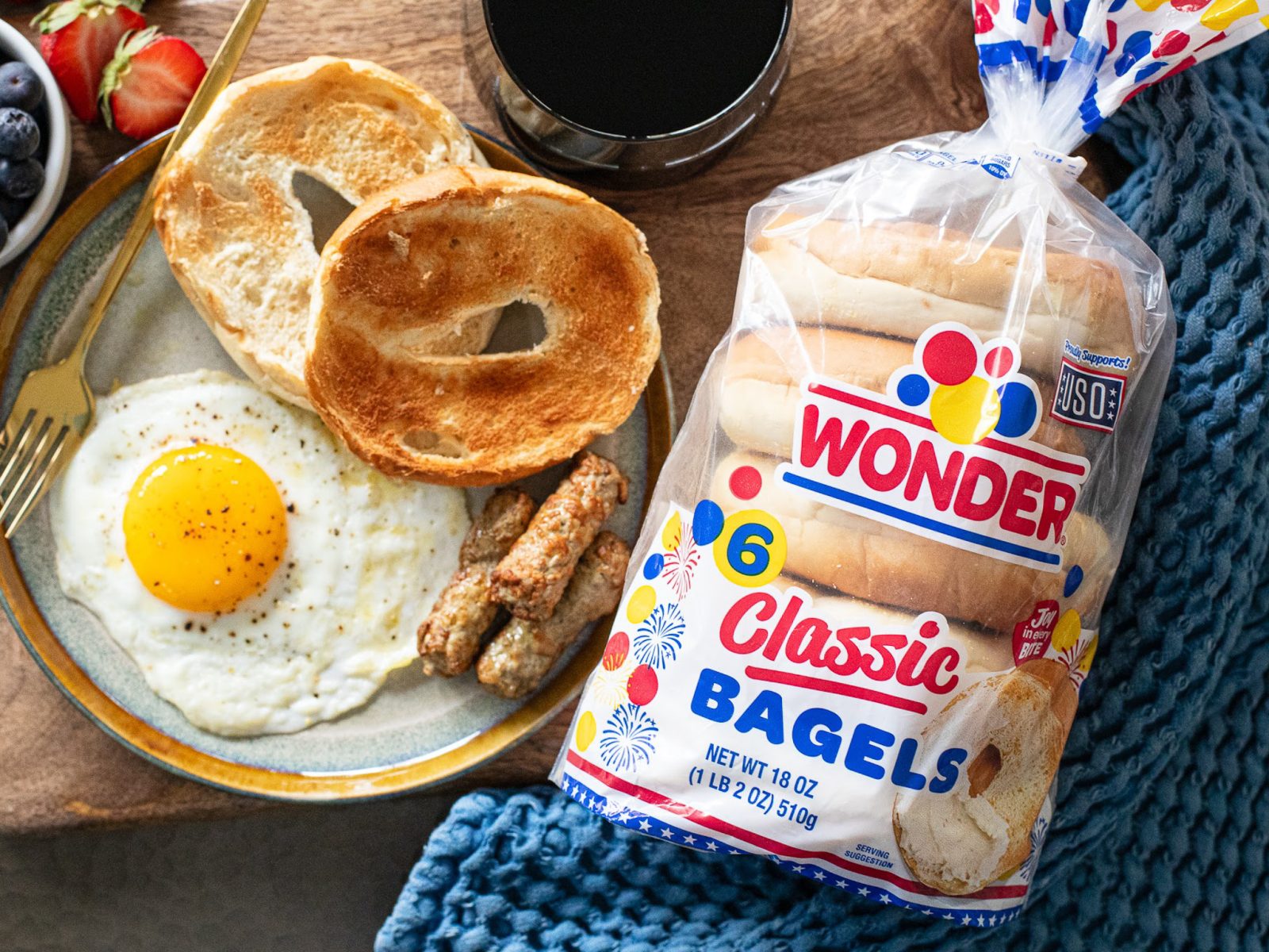 Wonder Bagels Or English Muffins As Low As 99¢ At Kroger