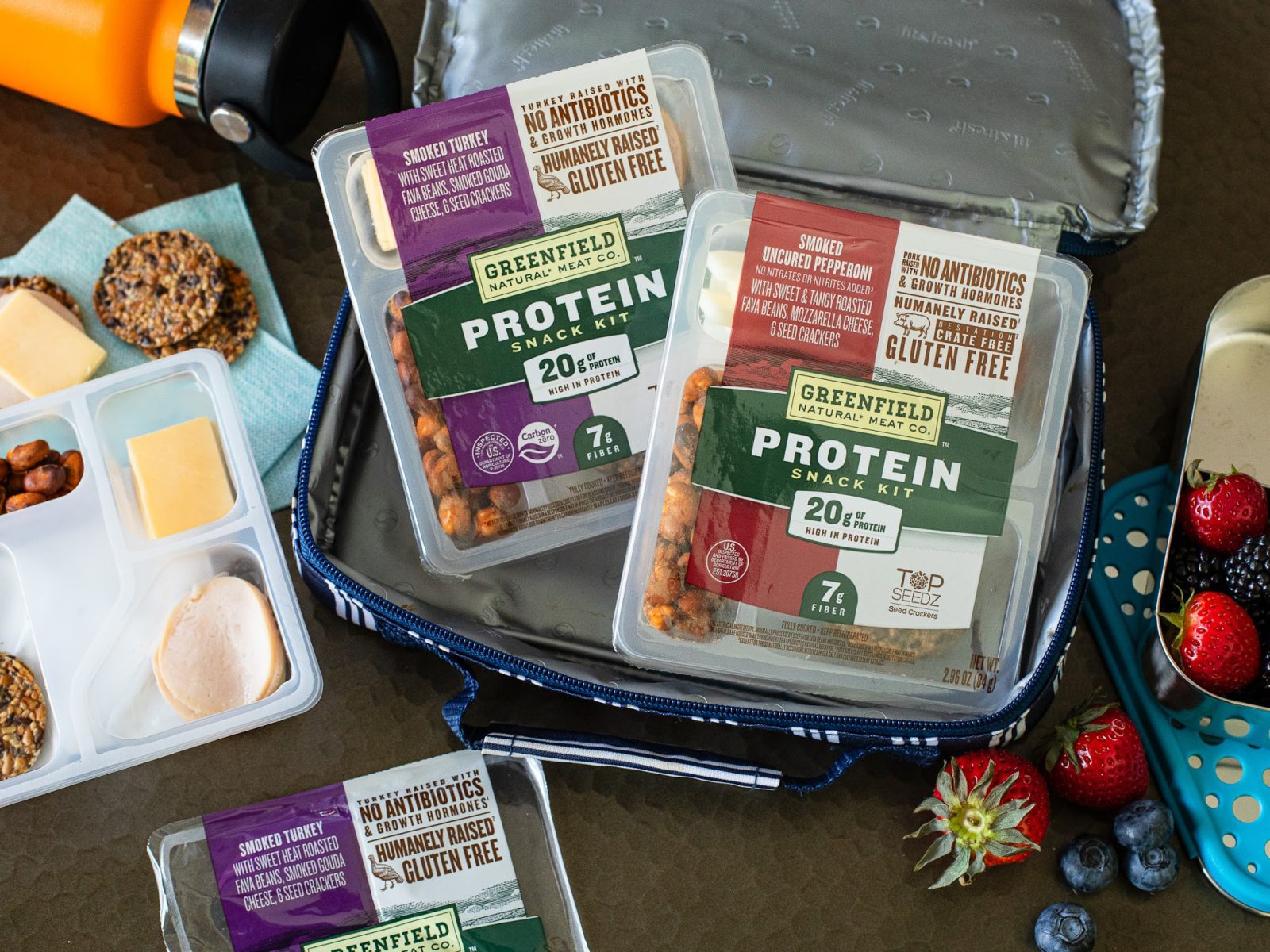 Power Through Your Day With Greenfield Natural Meat Co.™ Snack Kits