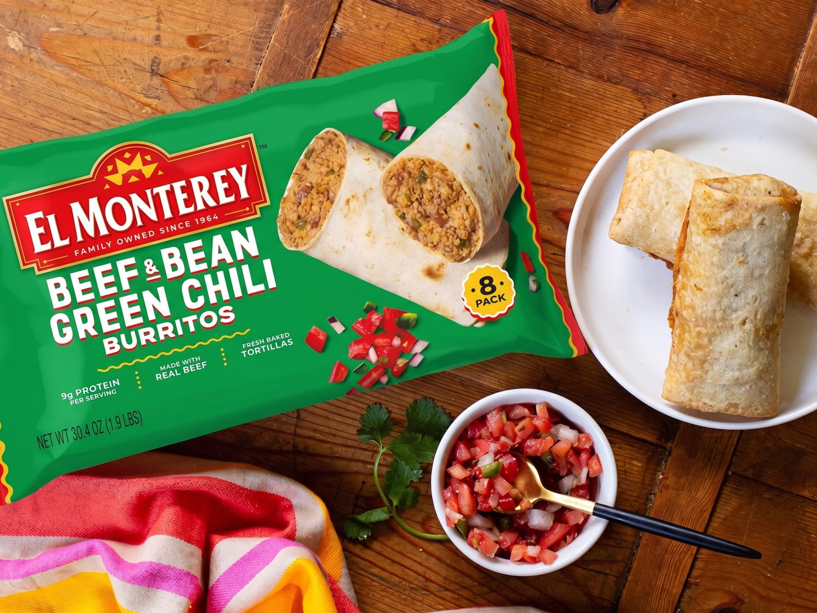 Get 8-Packs Of El Monterey Burritos For Just $4.49 At Kroger